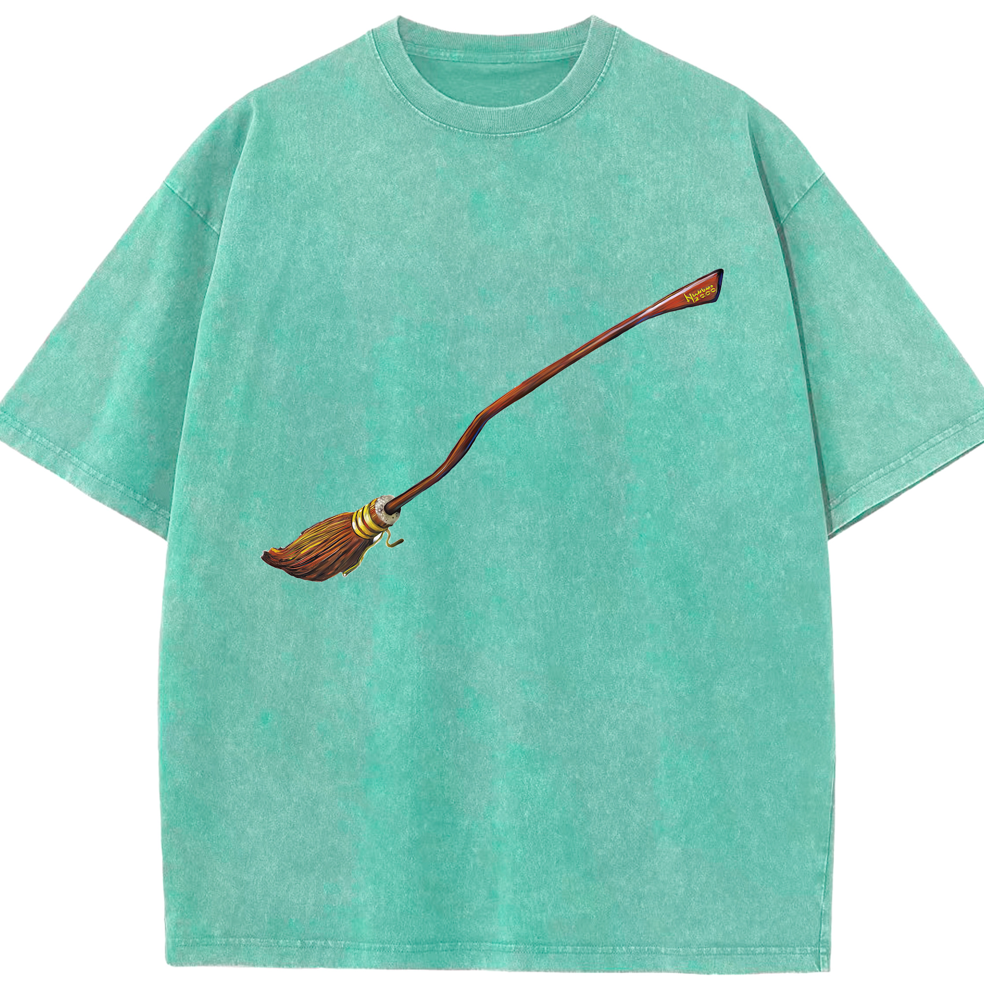 （画像用） Harry Potter ハリー・ポッターシリーズ 綿100% ヴィンテージ風 半袖Tシャツ（フロントプリント）